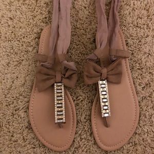 Bow Summer/Autumn Sandals